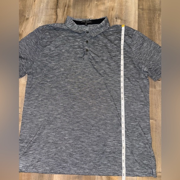 Robert Barakett Men’s Polo Bundle (2 total) Heathered Blue & Black Size XL - Picture 9 of 9